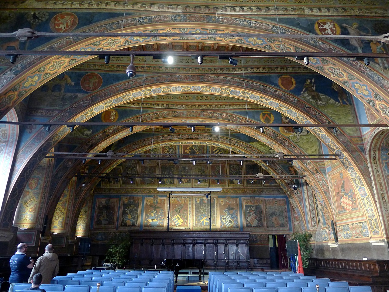 Perugia, Sala Dei Notari, A Priori, Rūmai, Notarų Gildija, Istorinis, Architektūra, Renesansas, Umbria, Orientyras