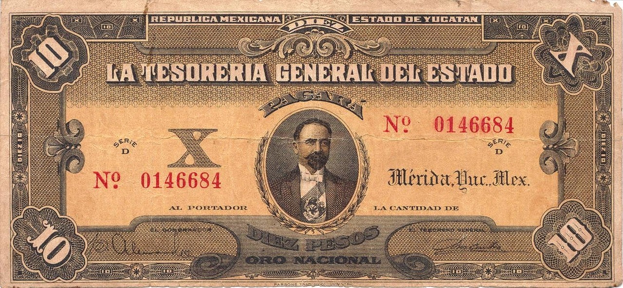 Pesos, Banknotas, Meksika, Pinigai, Valiuta, Pastaba, Finansai, Keistis, Pinigai, Nemokamos Nuotraukos