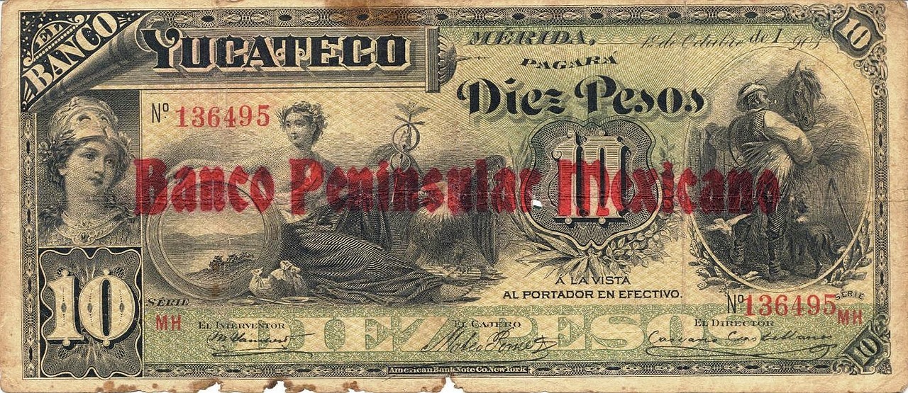 Pesos, Banknotas, Meksika, Pinigai, Valiuta, Pastaba, Finansai, Keistis, Pinigai, Nemokamos Nuotraukos