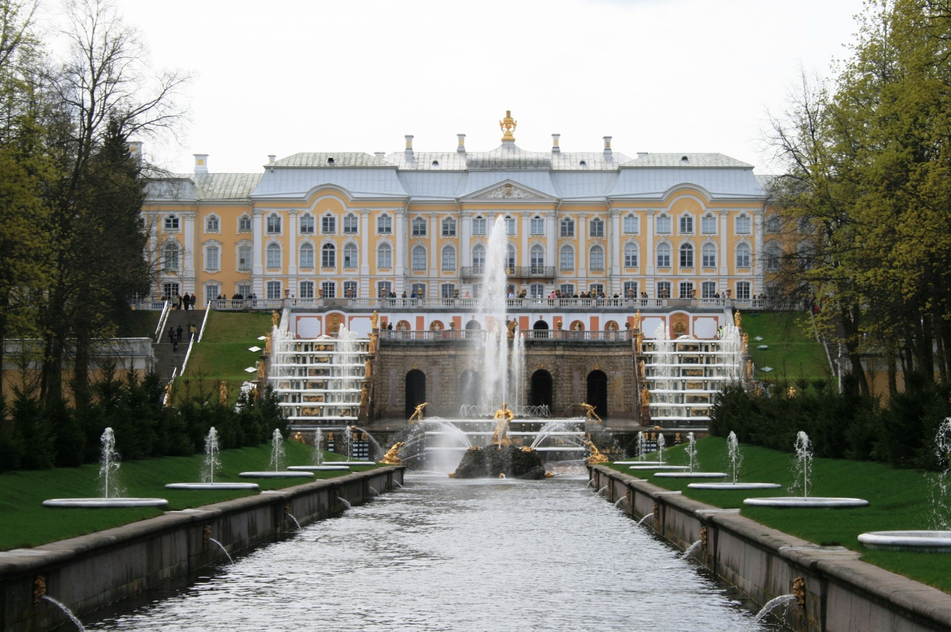 Kanalas,  Vanduo,  Blizgantis,  Rūmai,  Pastatas,  Peterhof Rūmai Per Kanalą, Nemokamos Nuotraukos,  Nemokama Licenzija