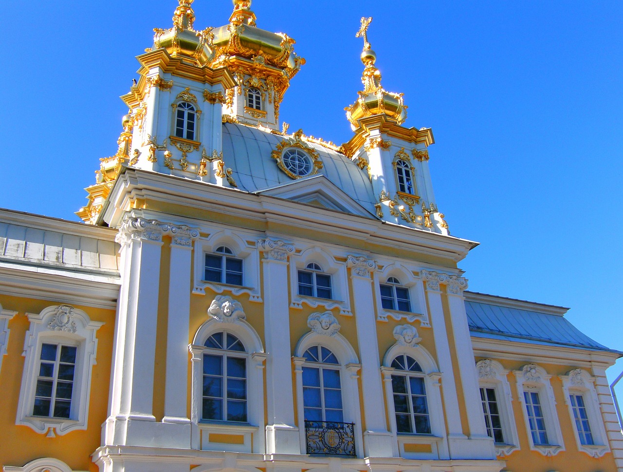Petrodvorets Peterhof, Rusija, Rūmai, Auksas, Nemokamos Nuotraukos,  Nemokama Licenzija