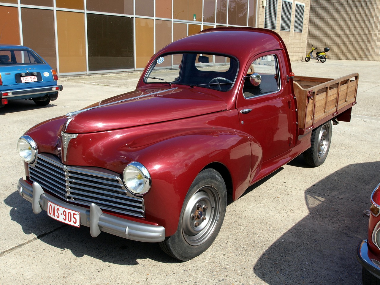 Peugeot, Paimti, Sunkvežimis, Transporto Priemonė, Gabenimas, Raudona, Iš Arti, Vintage, Klasikinis, Nemokamos Nuotraukos