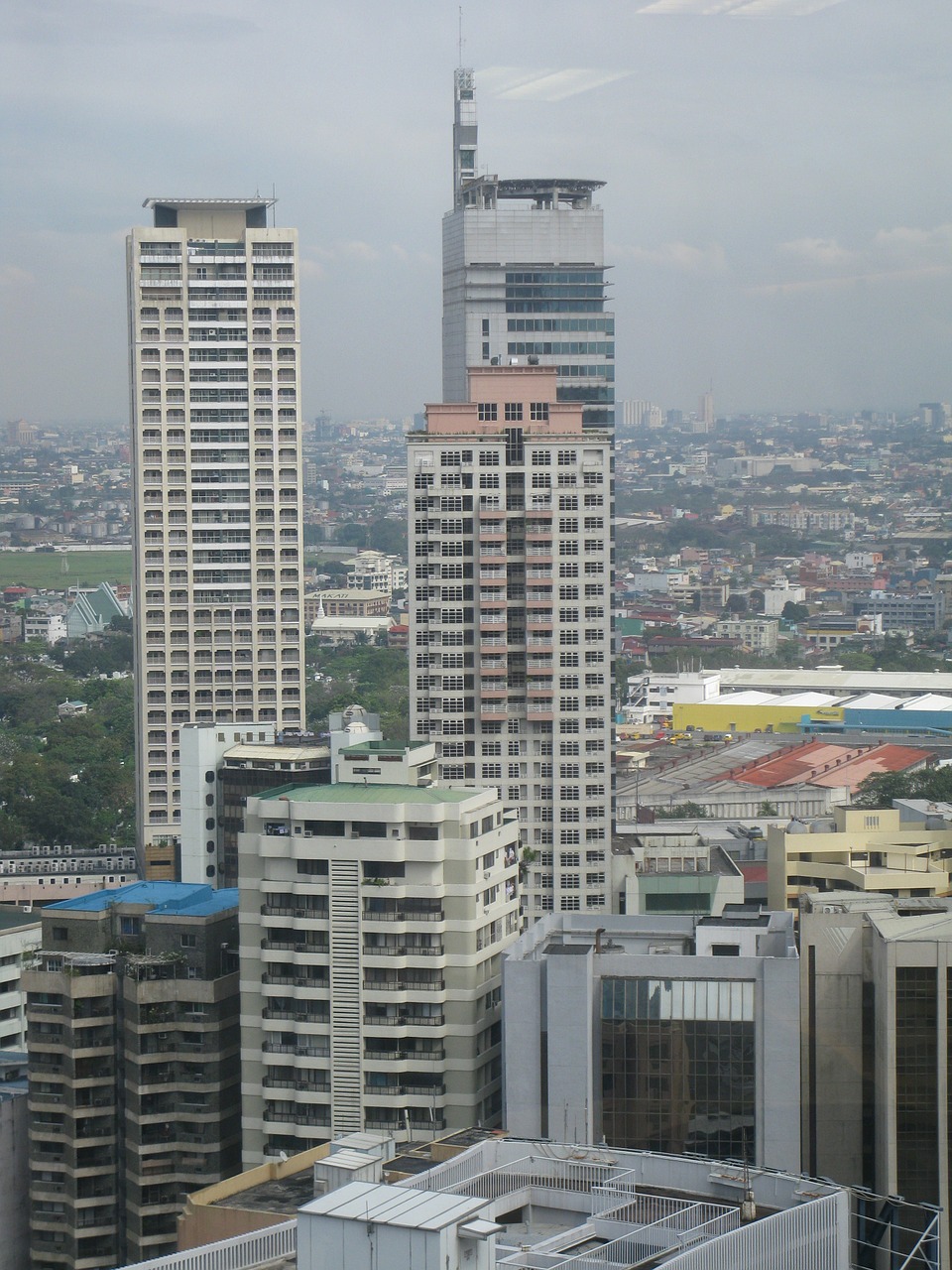 Filipinai, Architektūra, Panorama, Miestas, Miesto Panorama, Bokštas, Dangoraižis, Pastatas, Orientyras, Miesto