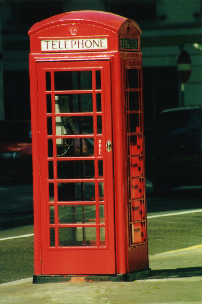 Telefono Budele, Anglų, Telefonas, Anglija, Skambinti, Retro, Raudona, Nemokamos Nuotraukos,  Nemokama Licenzija