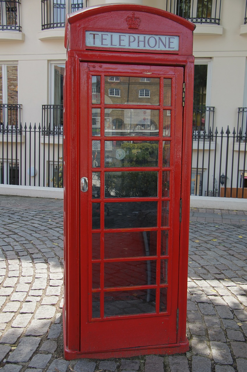 Telefono Budele, Telefonas, Raudona, Londonas, Telefono Namai, Nemokamos Nuotraukos,  Nemokama Licenzija