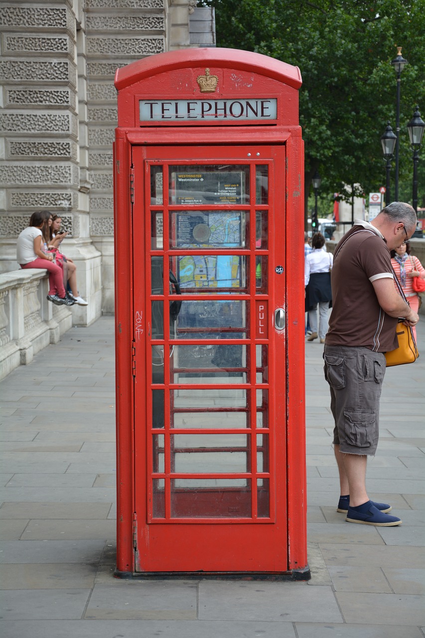 Telefono Budele, Telefono Namai, Londonas, Telefonas, Raudona, Nemokamos Nuotraukos,  Nemokama Licenzija