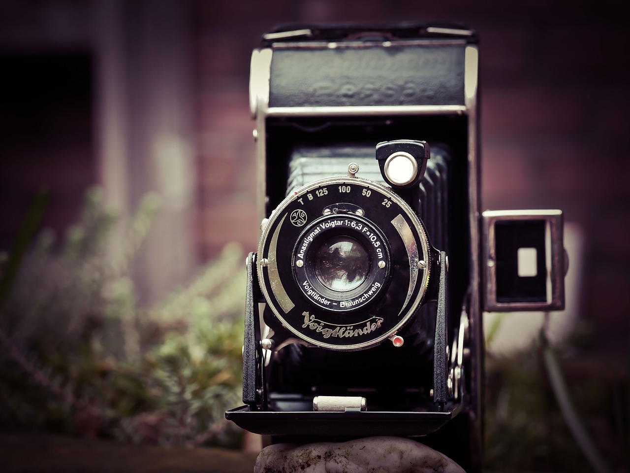 Fotoaparatas, Fotoaparatas, Voigtlander, Nuotrauka, Senas, Nostalgija, Vintage, Retro, Fotografija, Retro Išvaizda