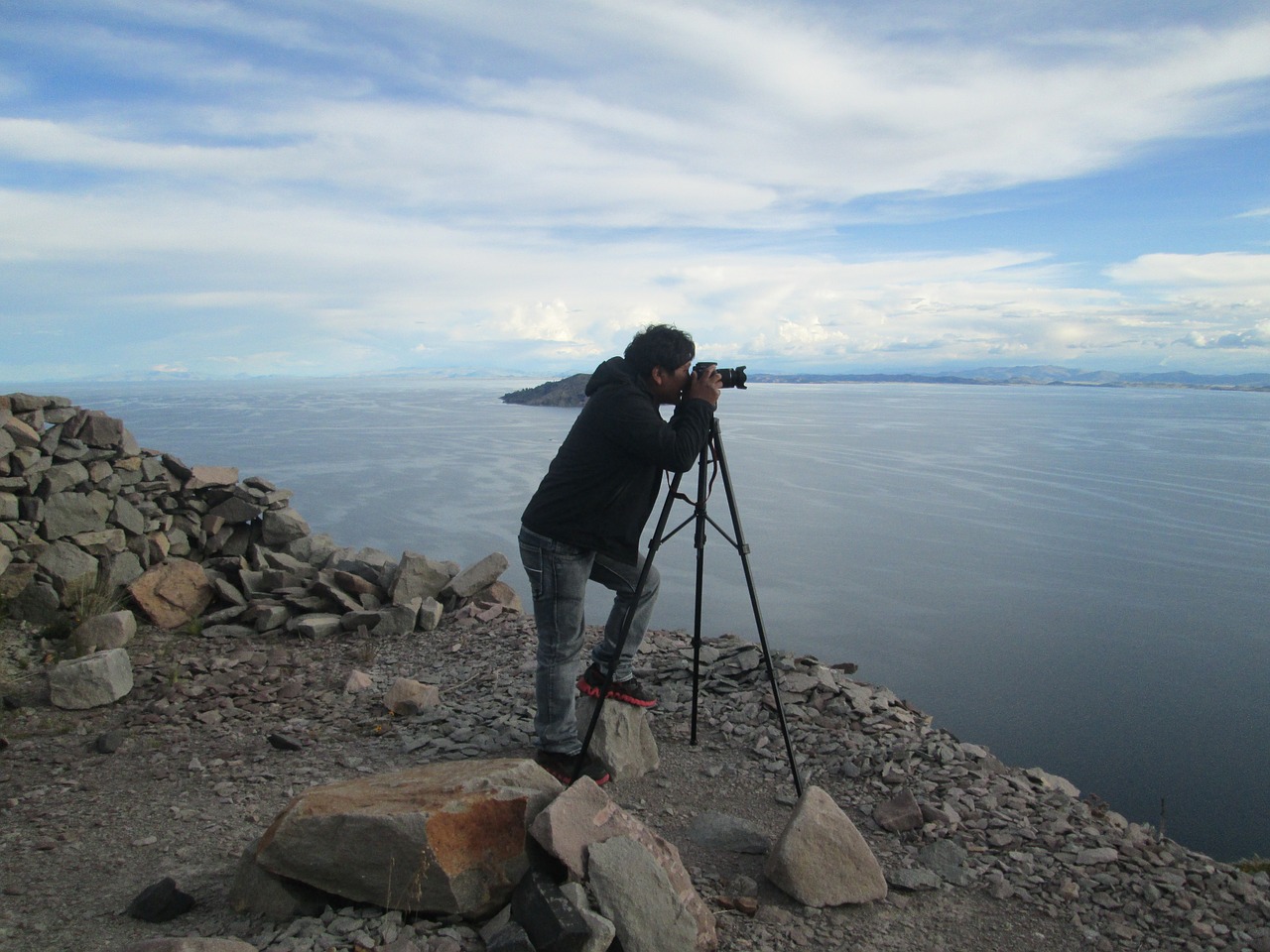 Fotografas, Andes, Titicaca, Nuotraukos, Nemokamos Nuotraukos,  Nemokama Licenzija