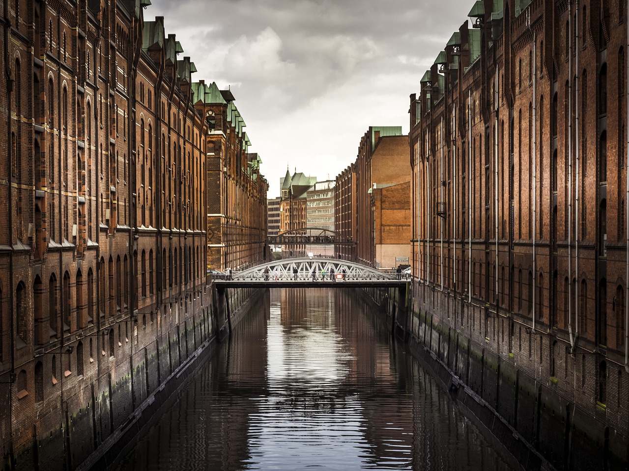 Hamburgas, Miestas, Didelis Miestas, Hanzos Miestas, Vanduo, Upė, Ežeras, Elster, Elbe, Speicherstadt