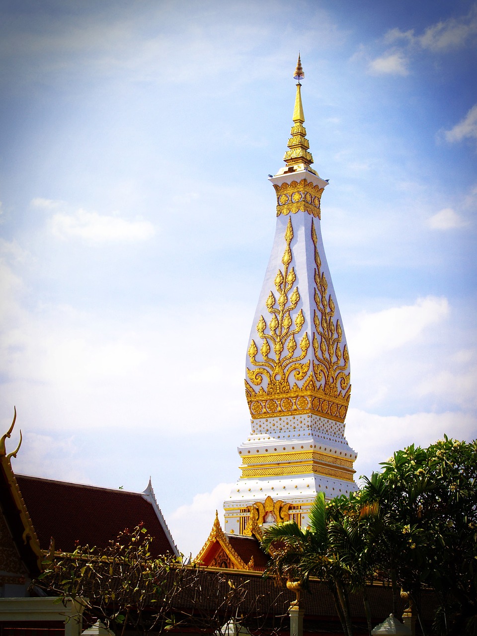 Phra That, Wat, Phra, Tailandas, Vienuolis, Tai, Patrauklus, Sot, Skulptūra, Mani