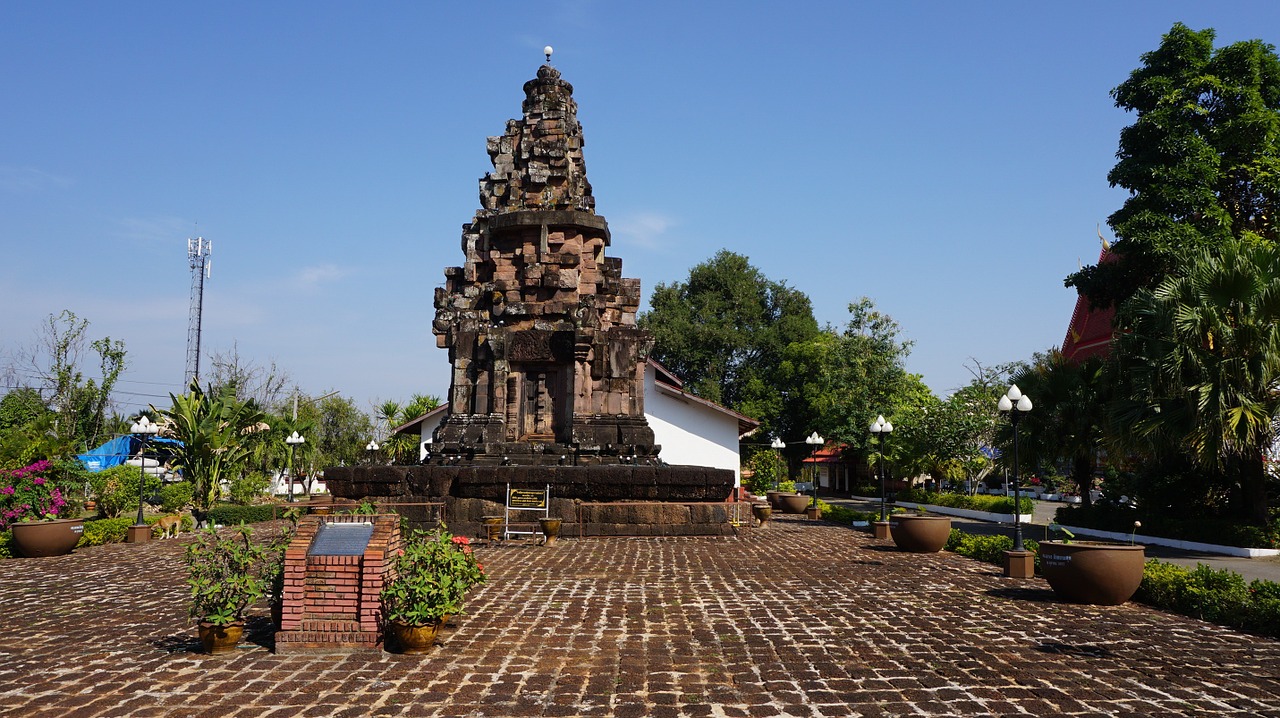 Phra That Narai Ngaweng Gel, Viešpaties Budos Relikvijos, Pagoda, Senovės, Religinė Vieta, Aukštas, Priemonė, Tailandas, Menas, Piligrimystė