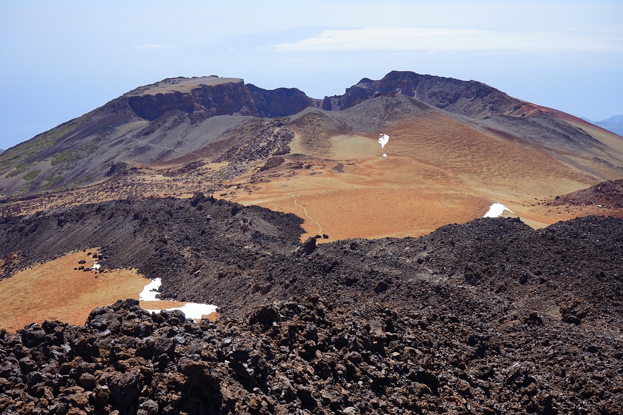 Pico Viejo, Lavos Srautas, Vulkanas, Vulkaninis Krateris, Krateris, Kalnas, Aukščiausiojo Lygio Susitikimas, Chahorra, 3135 M, 3135 M