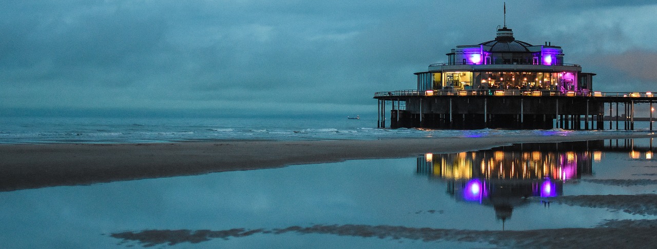 Prieplauka, Blankenberge, Jūra, Papludimys, Šventė, Oras, Atspindys, Panorama, Fonas, Facebook Fonas