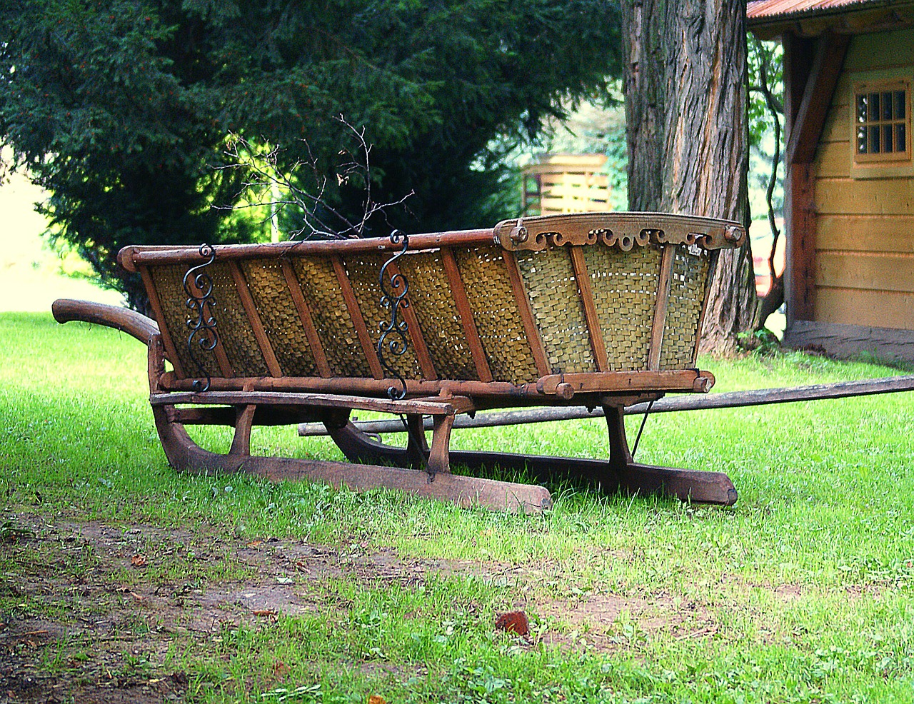 Pušies Mano Rankos, Transporto Priemonė, Montuojamas, Žiema, Wasiąg, Krepšelis, Vilkimas, Skids, Klipai, Muziejus