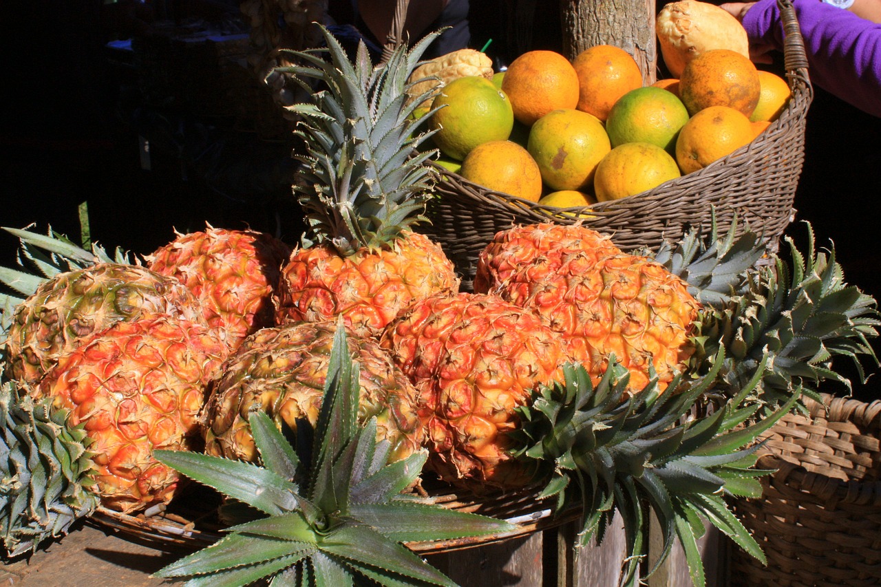 Ananasai, Vaisiai, Kuba, Nemokamos Nuotraukos,  Nemokama Licenzija