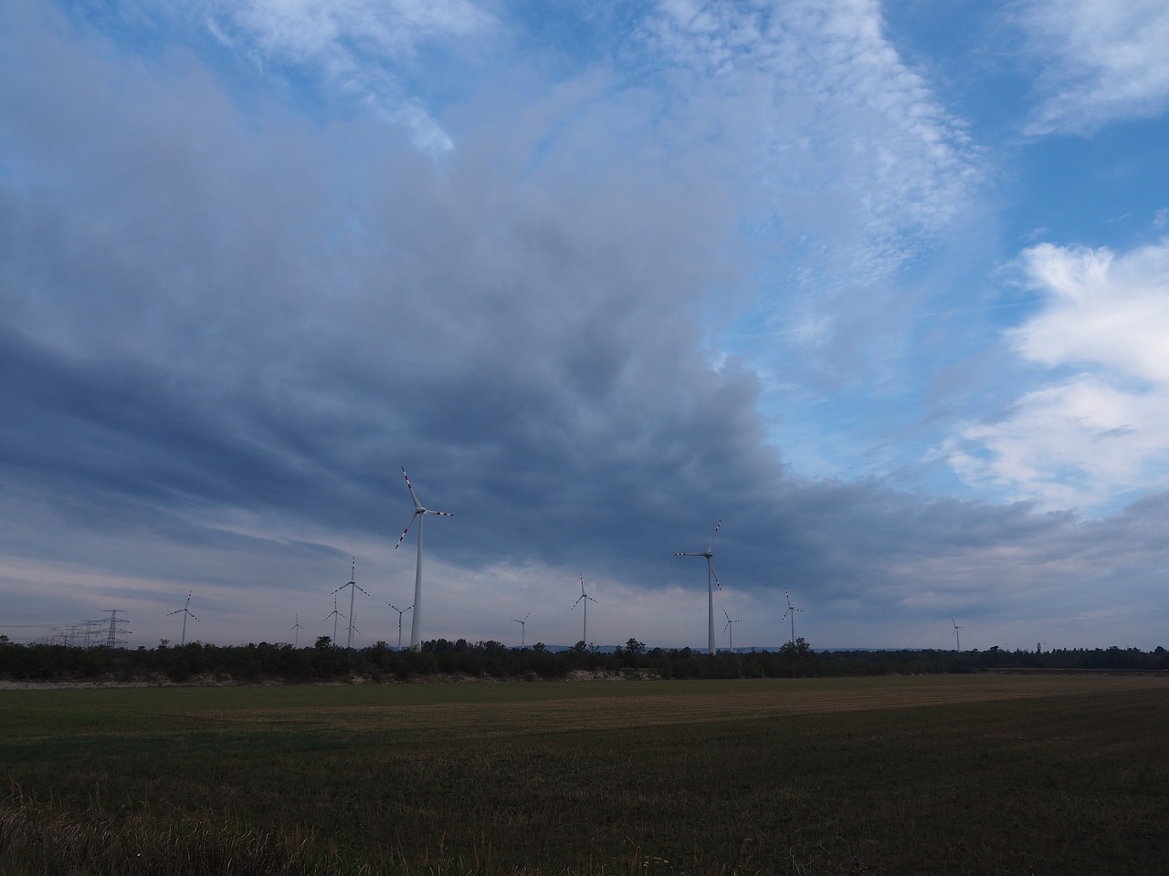 Pinwheel, Vėjo Energija, Alternatyvi Energija, Energija, Aplinkosaugos Technologijos, Vėjo Energija, Mėlynas, Vėjo Parkas, Dabartinis, Elektros Energijos Gamyba