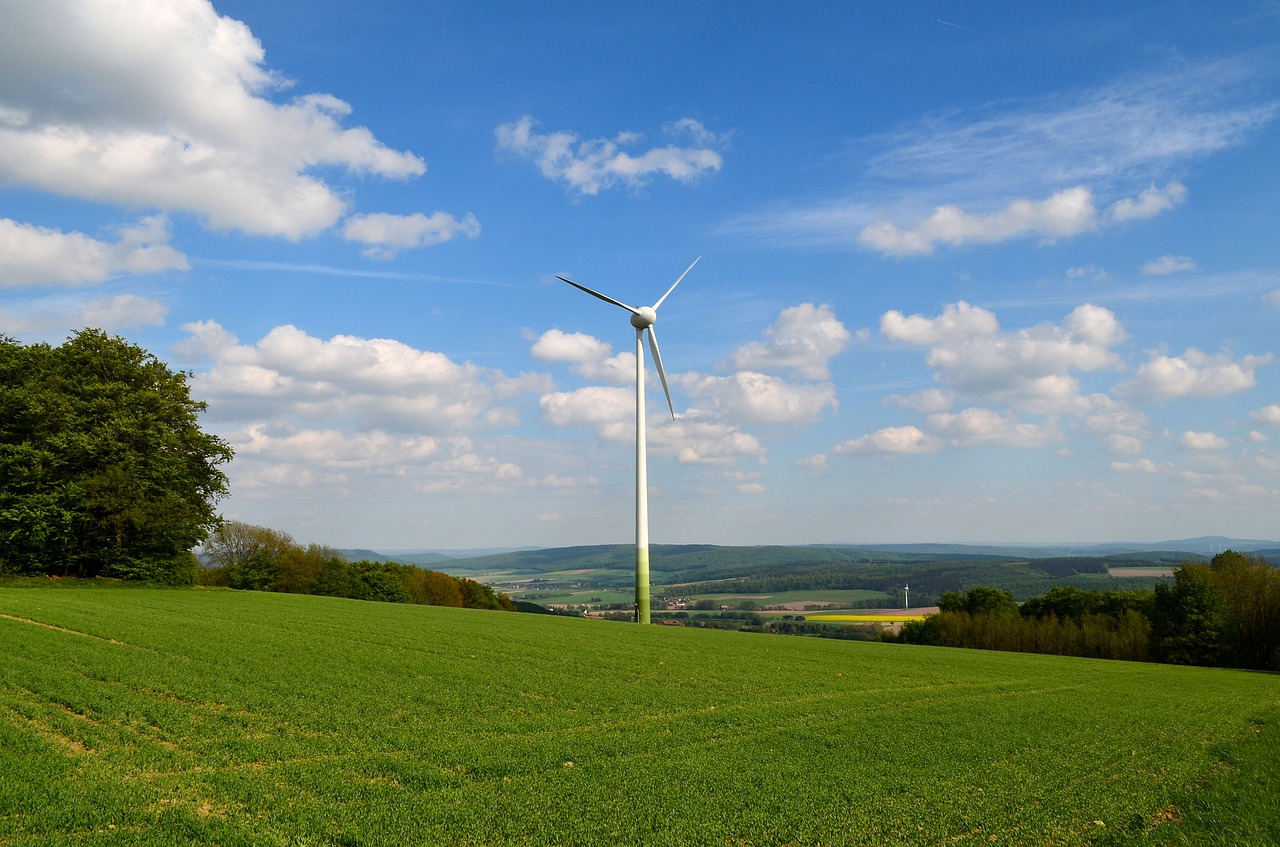 Vėjo Malūnėlio,  Vėjo Energija,  Zerspargelung,  Žolė,  Pobūdį,  Dangus,  Panorama,  Vėjo,  Windmill,  Turbina