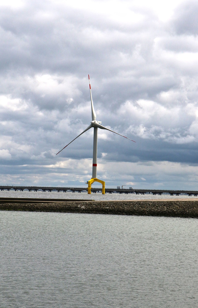 Pinwheel, Vėjo Energija, Jūra, Atviroje Jūroje, Energija, Ekologija, Aplinkosaugos Technologijos, Šiaurės Jūra, Elektros Energijos Gamyba, Vėjo Turbina