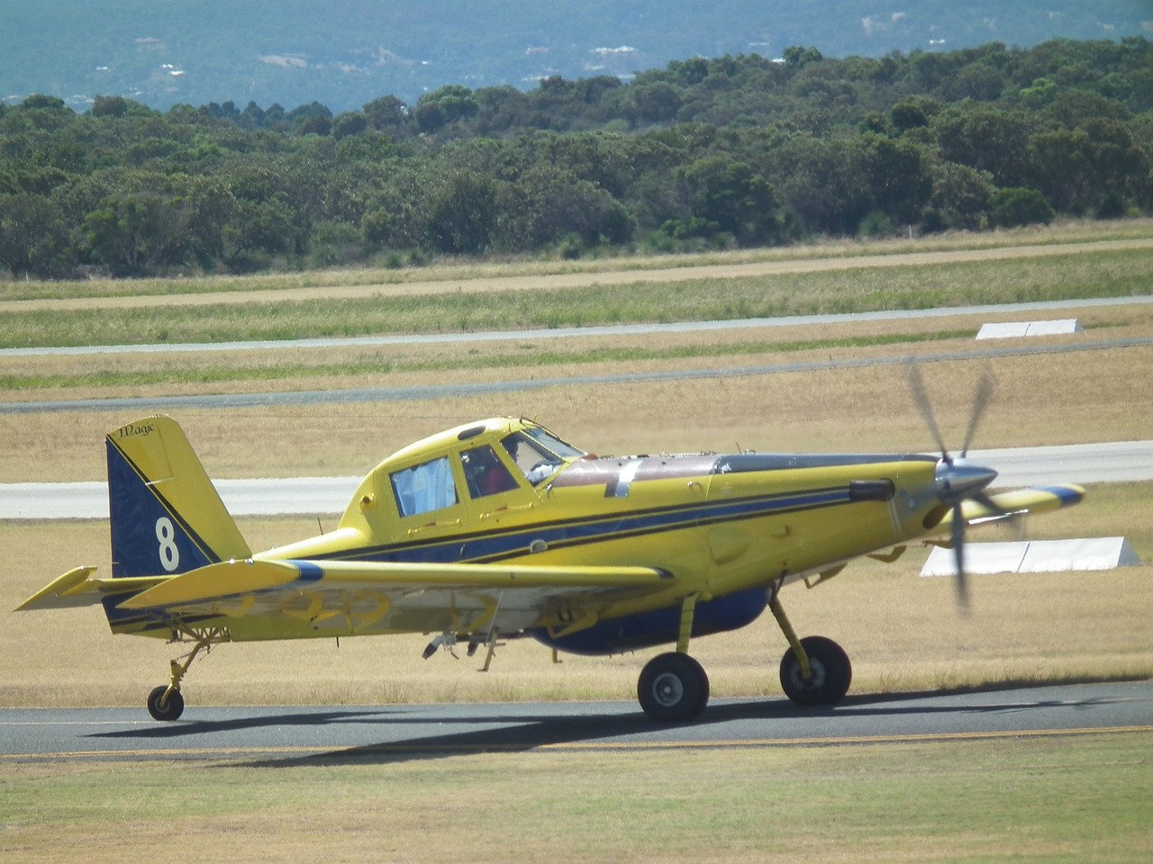 Piper, Pa-28-161, Vandens Bombonešis, Orlaivis, Pasėlių Purškimas, Lėktuvas, Žemdirbystė, Pasėlių, Duster, Antena