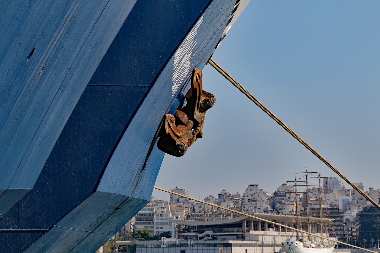 Piraeus, Uostas, Keltas, Inkaras, Vanduo, Jūra, Laivas, Boot, Rasa, Namai