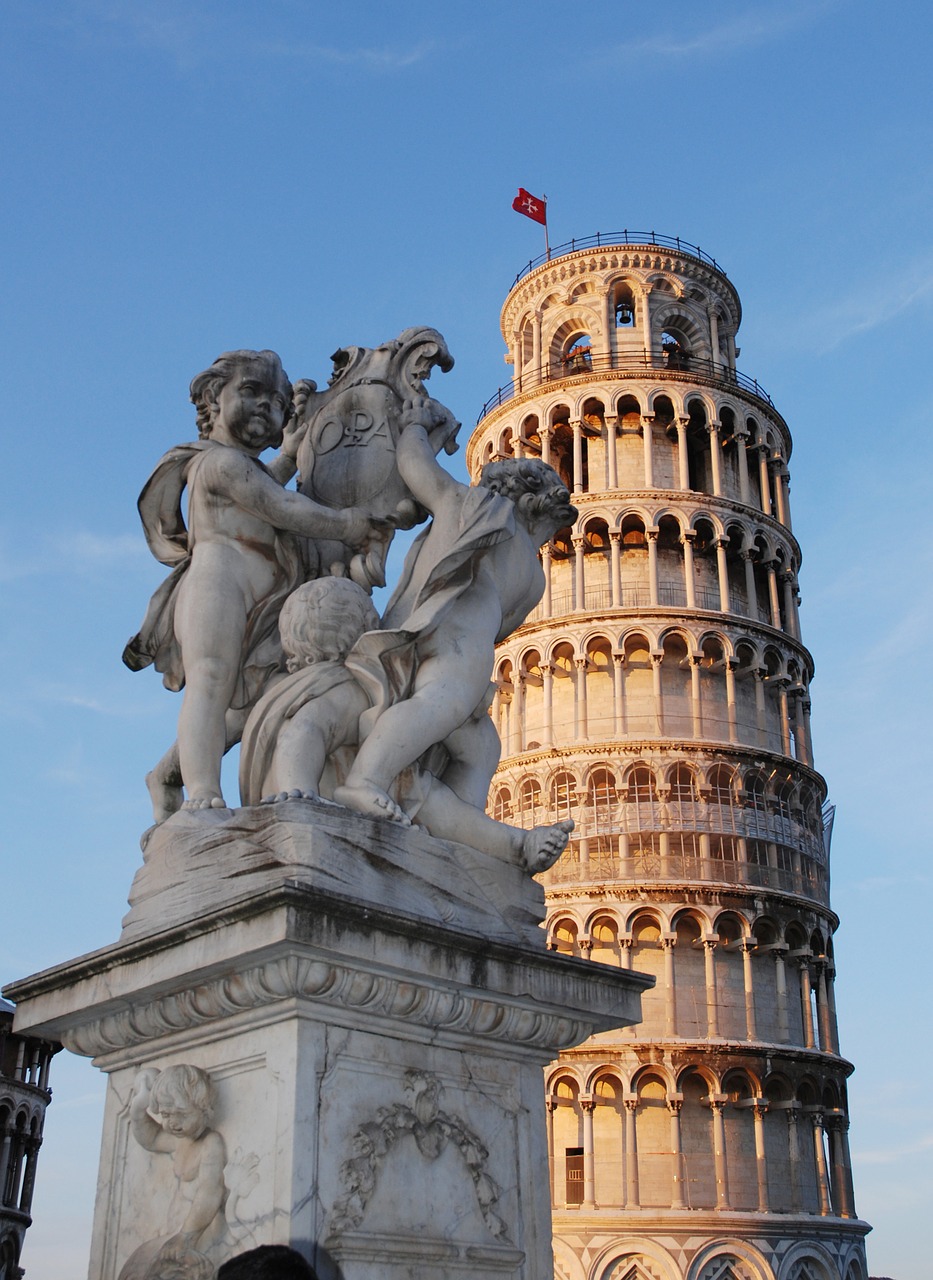 Pisa, Miestas, Italy, Kelionė, Architektūra, Centro, Pastatas, Toskana, Pasviręs Bokštas, Šventė