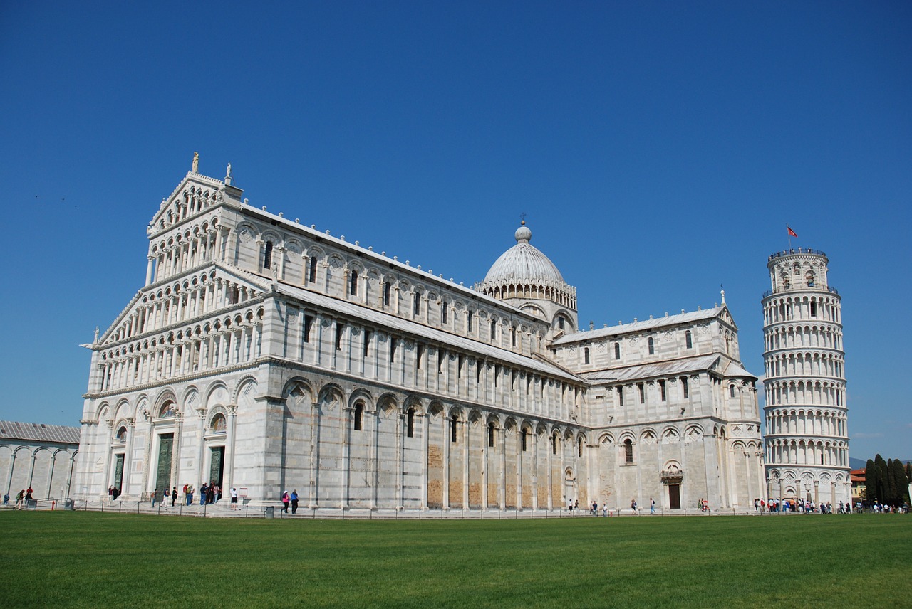 Pisa, Italy, Italia, Baptistery, Toskana, Pasviręs Bokštas, Kelionė, Kelionė, Šventė, Kraštovaizdis