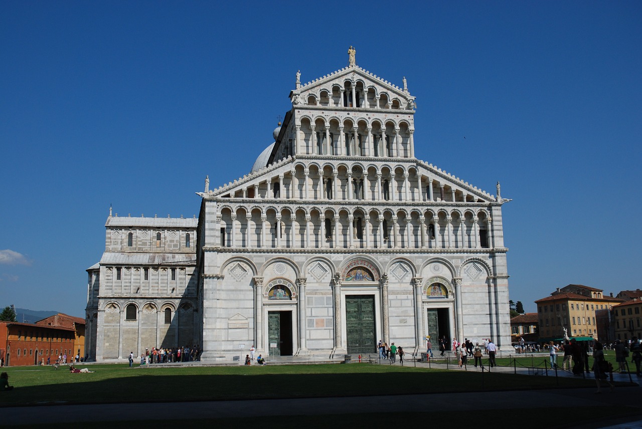 Pisa, Italy, Italia, Baptistery, Toskana, Pasviręs Bokštas, Kelionė, Kelionė, Šventė, Kraštovaizdis