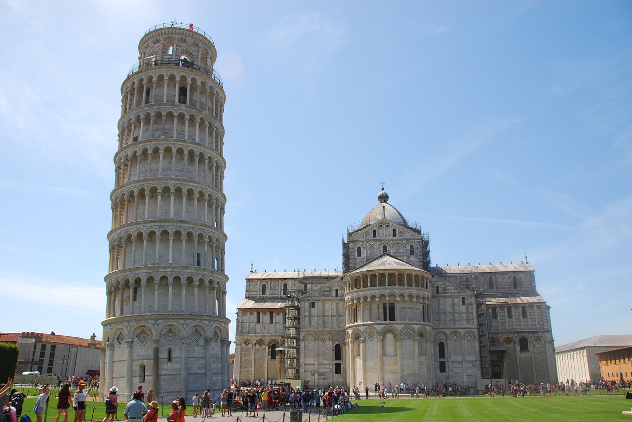 Pisa, Torre, Duomo, Toskana, Italy, Piazza Dei Miracoli, Paminklas, Darbai, Kultūra, Turizmas