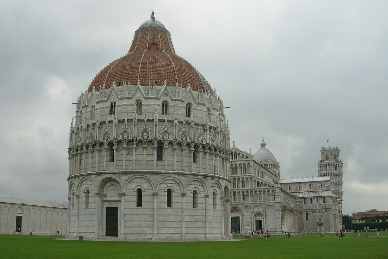 Pisa, Bokštas, Pasviręs Bokštas, Bazilika, Nemokamos Nuotraukos,  Nemokama Licenzija