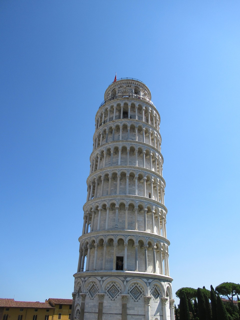 Pisa, Bokštas, Italy, Mėlynas Dangus, Paminklas, Istorija, Turistai, Nemokamos Nuotraukos,  Nemokama Licenzija