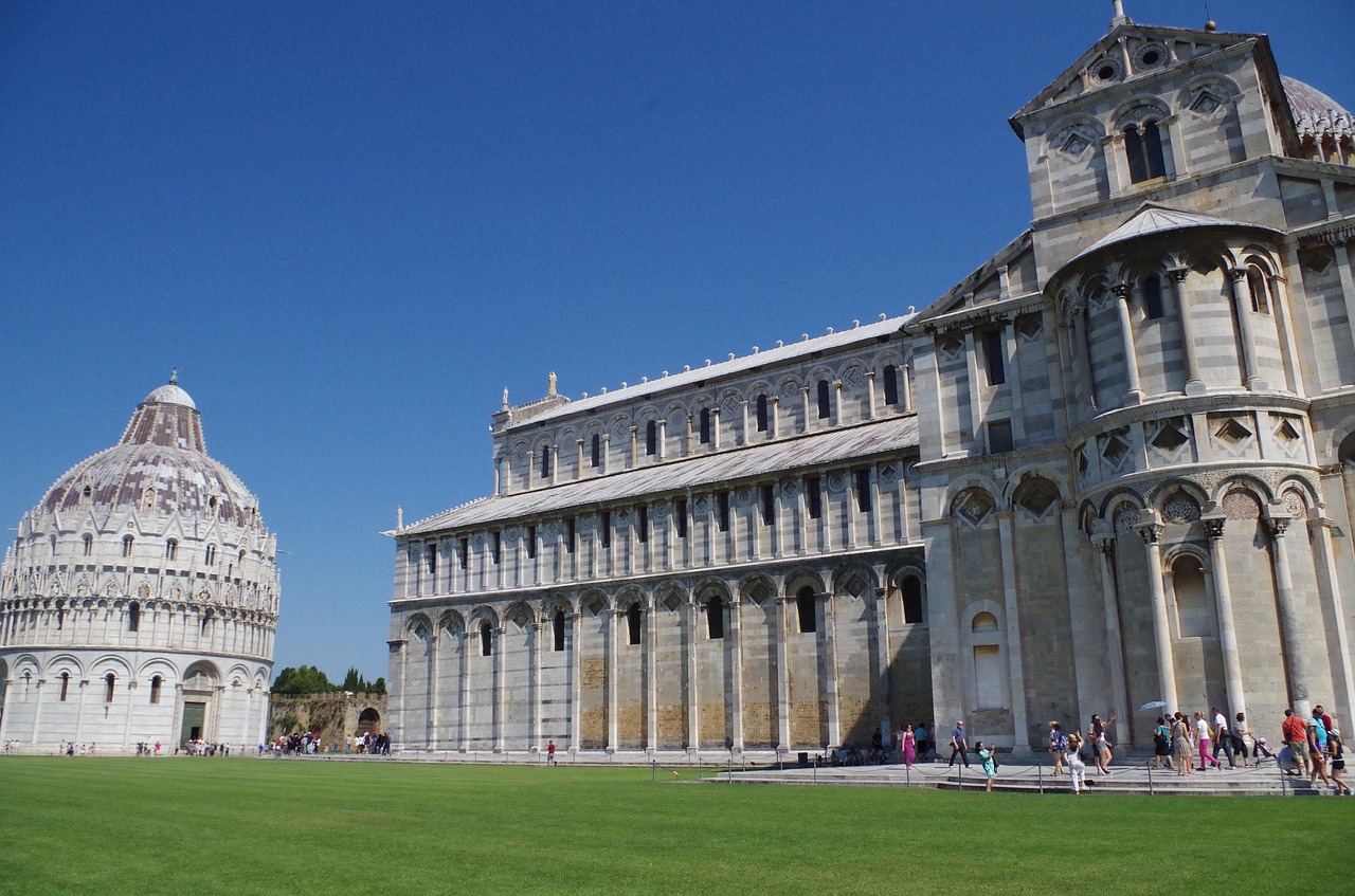 Pisa, Italy, Atsilenkimas, Bokštas, Bazilika, Bažnyčia, Nemokamos Nuotraukos,  Nemokama Licenzija