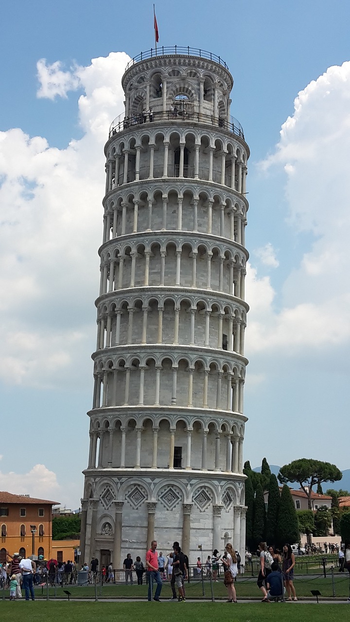 Pisa, Pasviręs Bokštas, Italy, Architektūra, Nemokamos Nuotraukos,  Nemokama Licenzija