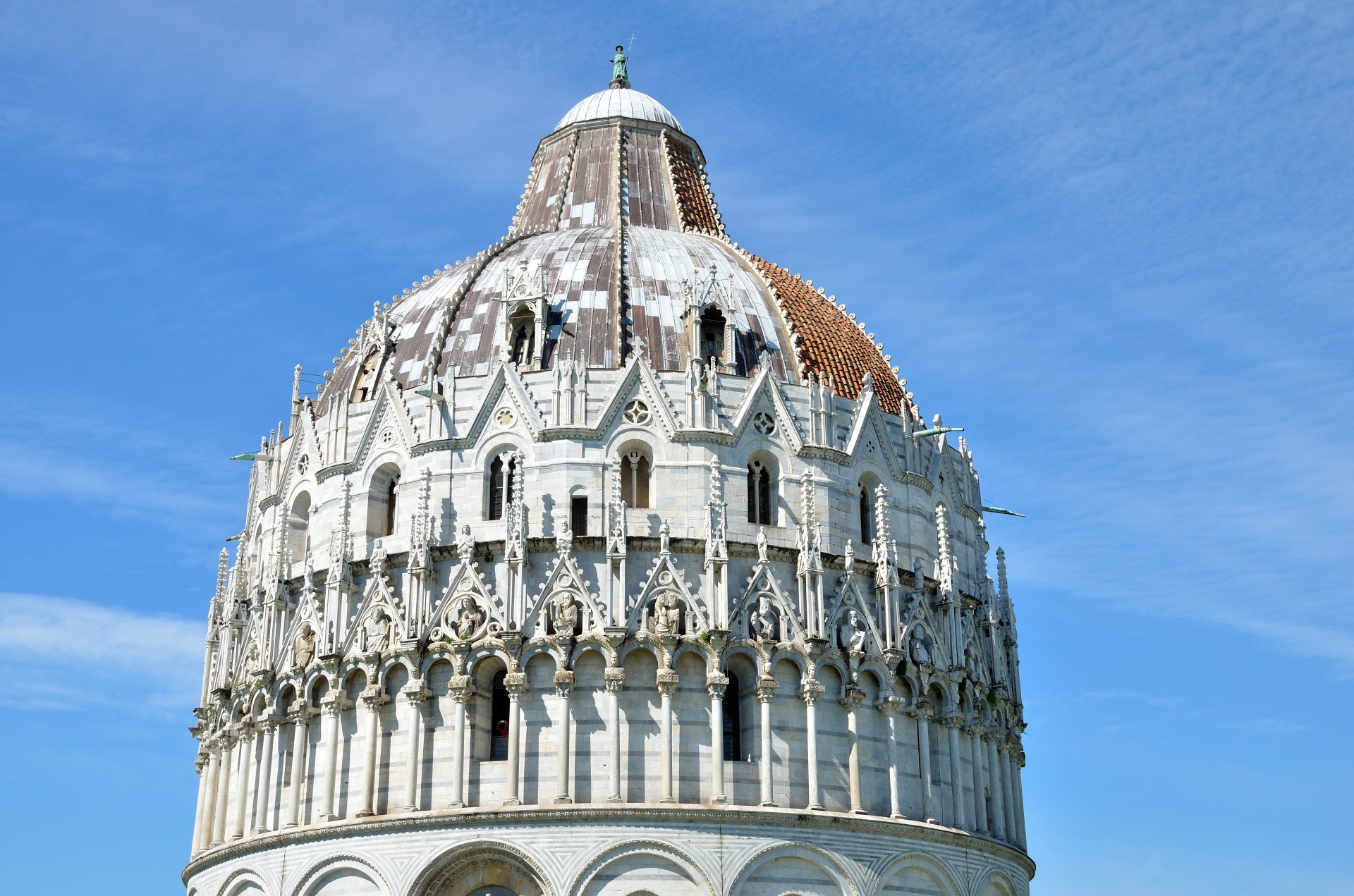 Pisa Baptistry,  Piza & Nbsp,  Baptistery,  Baptistery,  Architektūrinė & Nbsp,  Detalė,  Architektūra,  Architektūra,  Pisa,  Italy