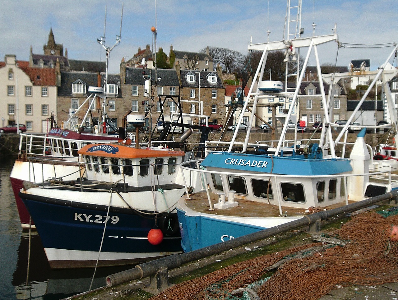 Pittenweem, Fife, Žvejybos Laivai, Nemokamos Nuotraukos,  Nemokama Licenzija