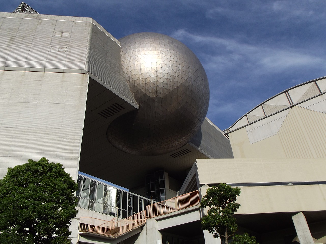 Planetariumas, Japonija, Japanese, Mokslas, Hitachi, Pastatas, Pastatas, Architektūra, Šiuolaikiška, Nemokamos Nuotraukos