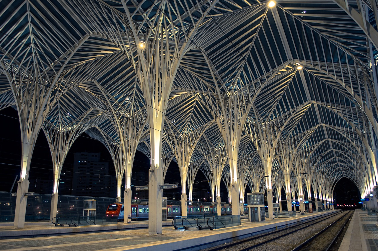 Platforma, Gare Do Oriente, Rytus, Lisbonas, Vasco Da Gama, Vasco, Turizmas, Europa, Geležis, Plienas