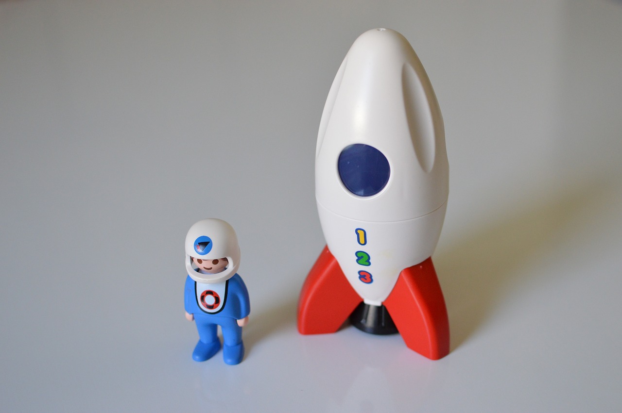 Playmobil, Žaislas, Astronautas, Erdvėlaivis, Raketa, Nemokamos Nuotraukos,  Nemokama Licenzija