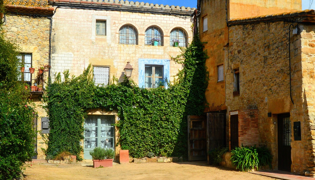 Plaza, Viduramžių, Peratallada, Katalonija, Ampurda, Architektūra, Viduramžiai, Nemokamos Nuotraukos,  Nemokama Licenzija