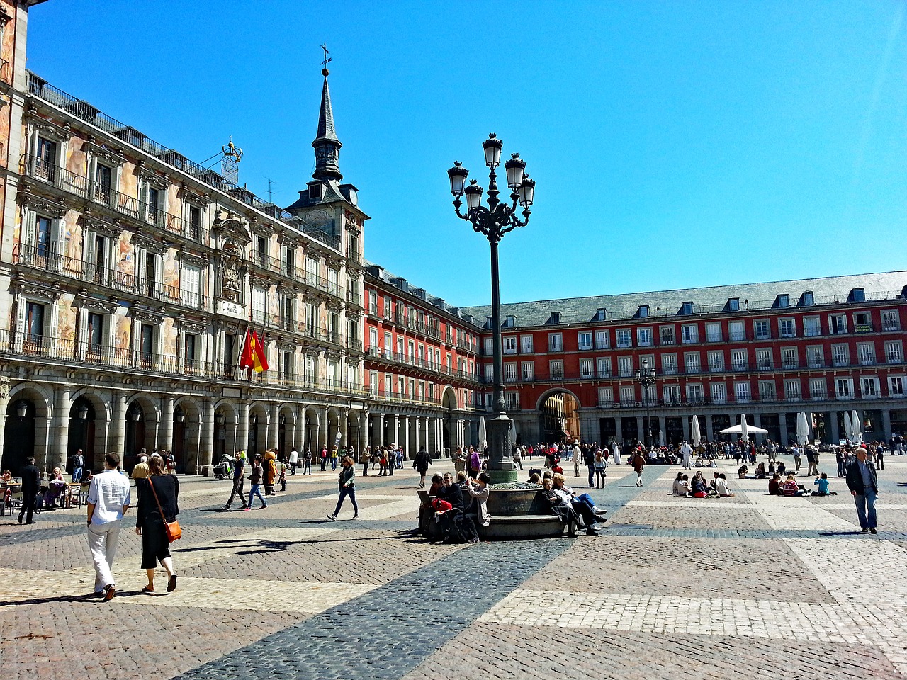 Plaza Major, Madride, Ispanija, Lankytinos Vietos, Žmogus, Erdvė, Istorija, Kultūra, Nemokamos Nuotraukos,  Nemokama Licenzija