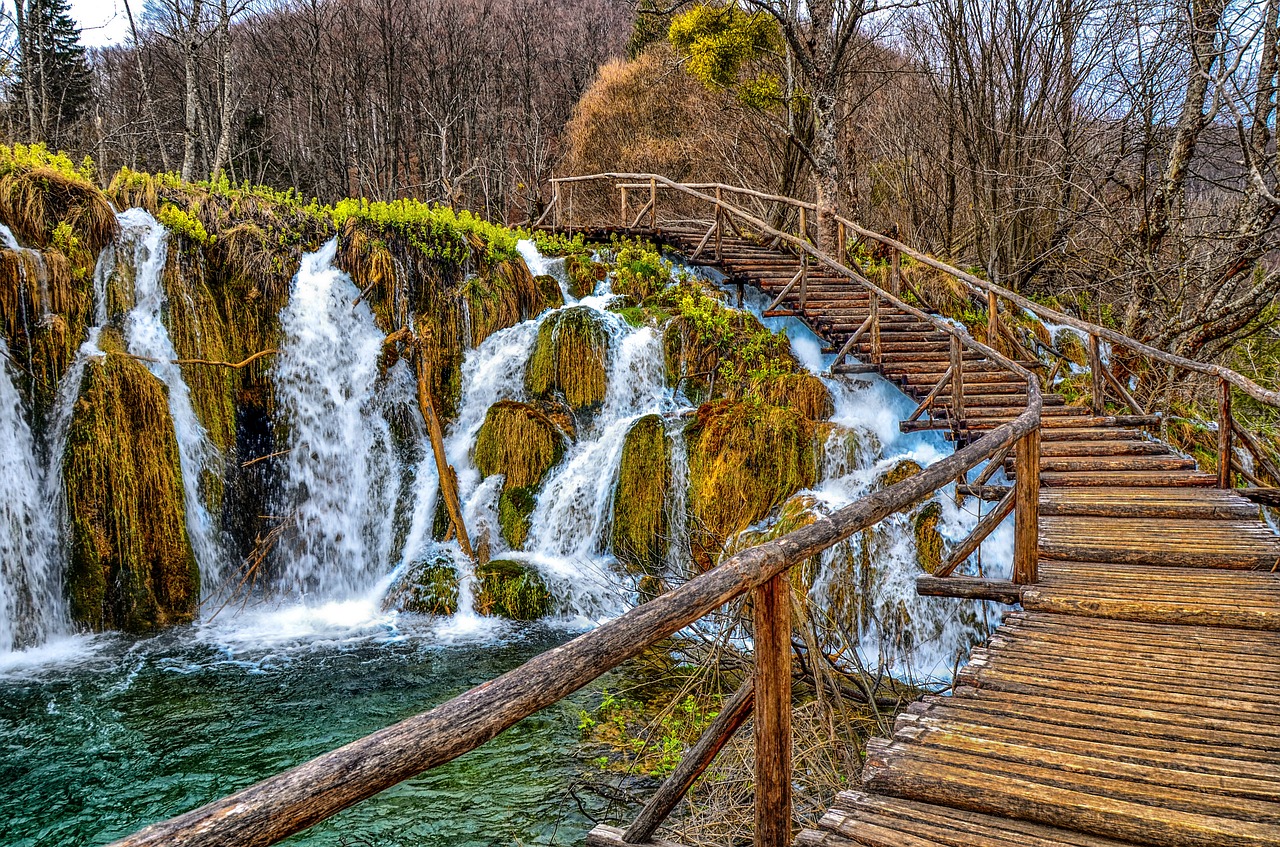 Plitvice, Nacionalinis Parkas, Krioklys, Nemokamos Nuotraukos,  Nemokama Licenzija
