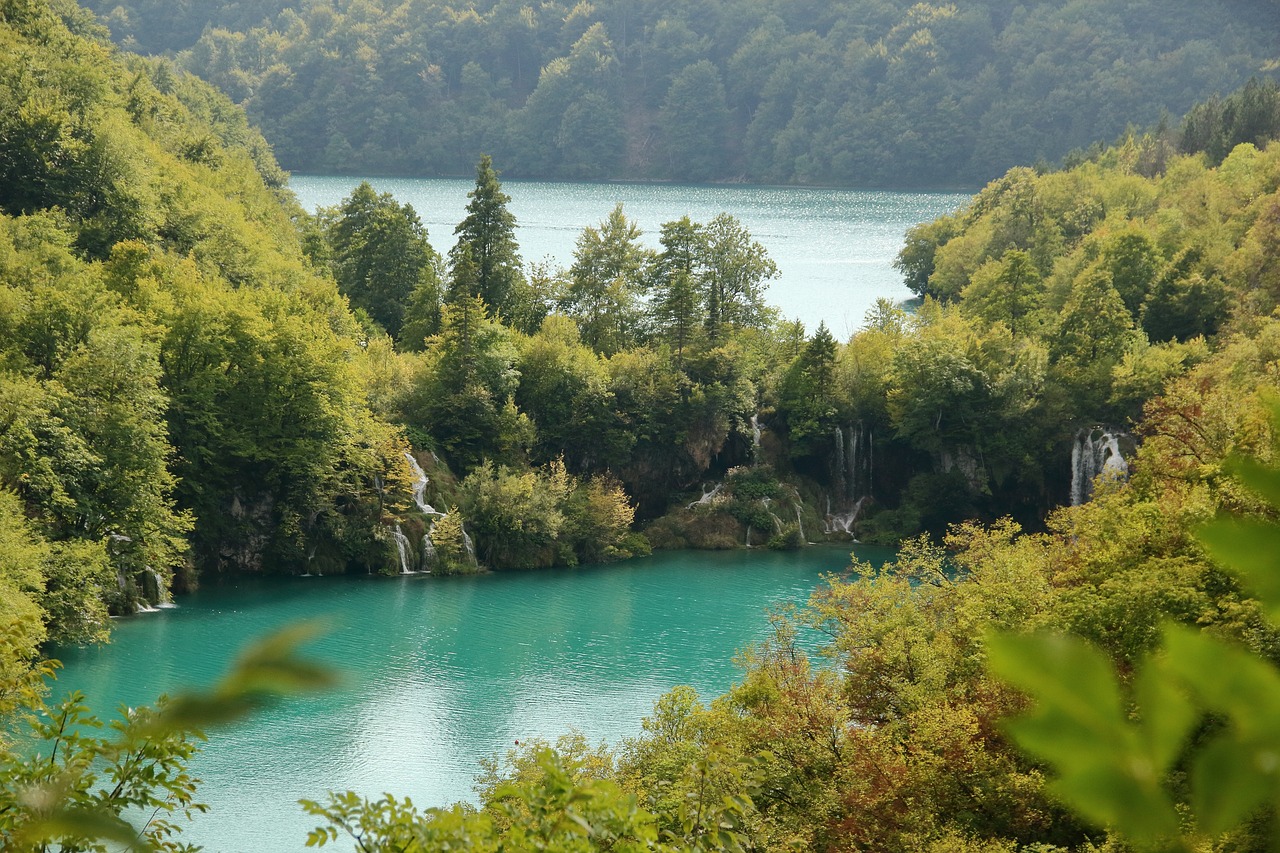 Plitvice Ežerai, Kriokliai, Kroatija, Nacionalinis Parkas, Krioklys, Plitvice, Gamta, Ežeras, Turkis, Nemokamos Nuotraukos