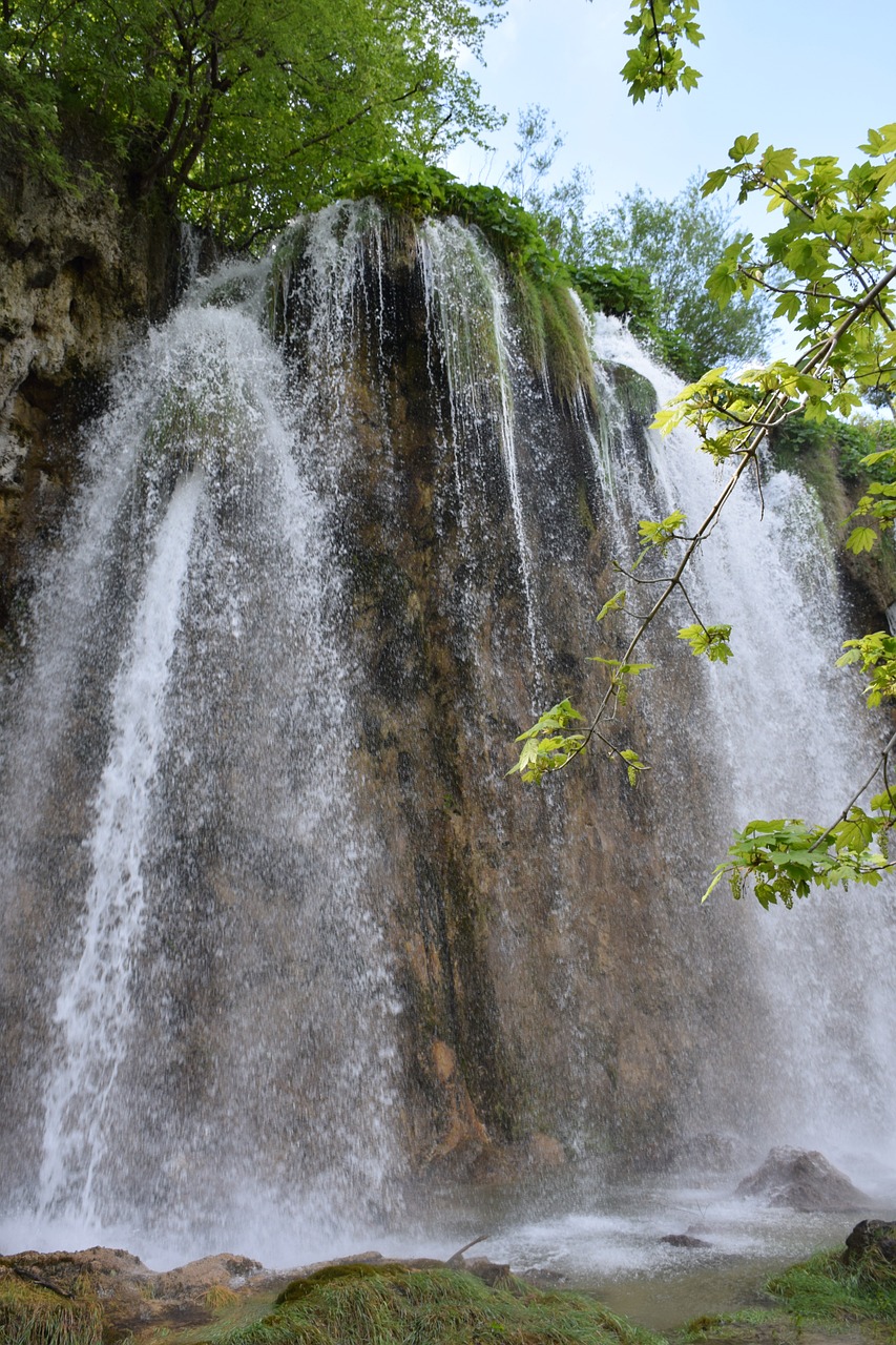 Plitvice Nacionalinis Parkas, Krioklys, Vanduo, Žalias, Kroatija, Plitvice, Kraštovaizdis, Gamta, Kaskados, Miškas