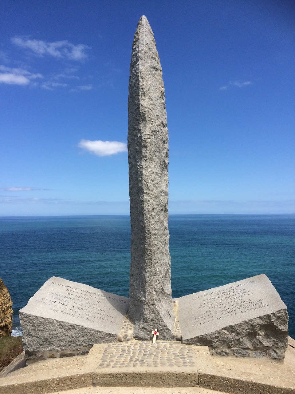 Pointe Du Hoc, Ranger Memorialas, Normandija, D-Diena, Nemokamos Nuotraukos,  Nemokama Licenzija