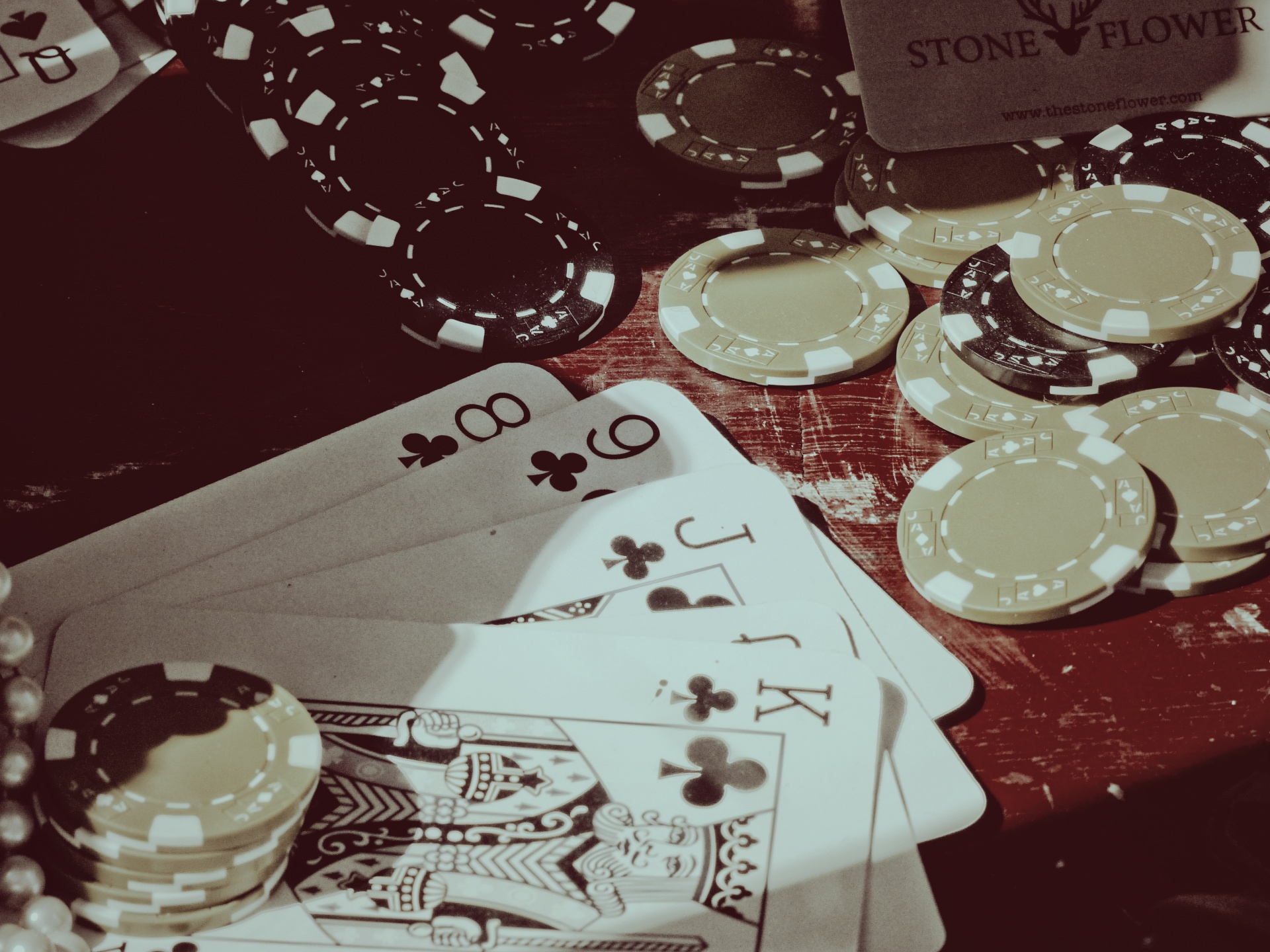 Vintage,  Pokeris,  Lustai,  Ranka,  Kortelės,  Tiesus,  Karalius & Nbsp,  Aukštas,  Klubai,  Nugalėtojas