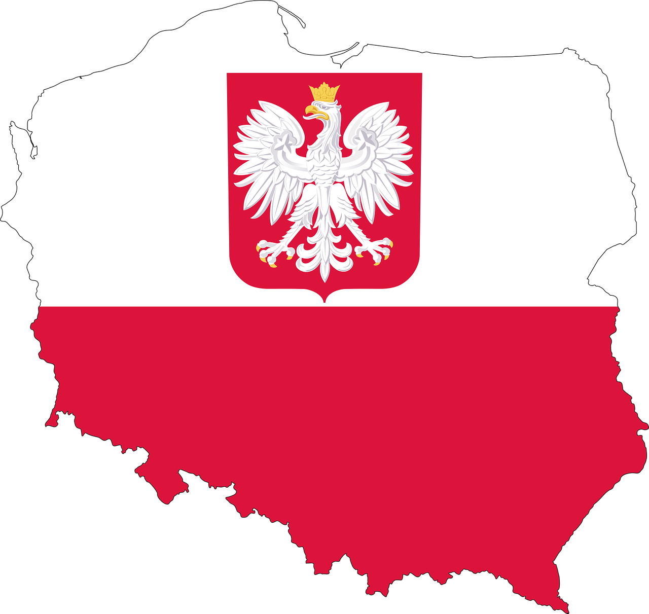 Lenkija, Šalis, Europa, Vėliava, Sienos, Žemėlapis, Tauta, Geografija, Kartografija, Svg