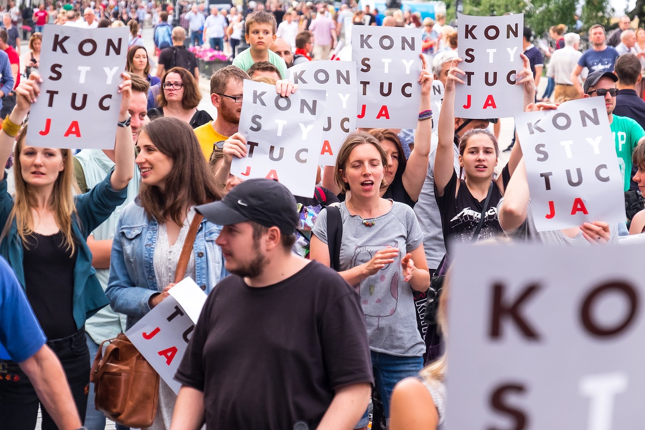 Lenkija, Politika, Protestas, Moterys, Konstitucija, Mergaitė, Moteris, Demonstracija, Ralis, Politinis