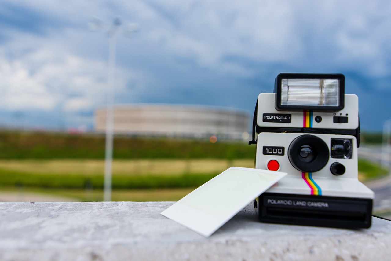 Polaroidas, Fotoaparatas, Fotografija, Technologija, Nuotrauka, Popierius, Kūrybiškumas, Polaroidinis Rėmas, Vintage, Retro