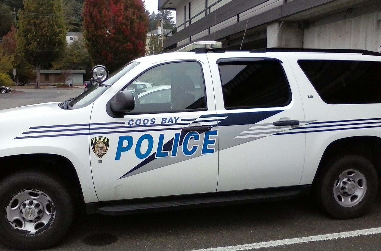 Policija, Coos Bay, Oregonas, Transporto Priemonė, Nemokamos Nuotraukos,  Nemokama Licenzija