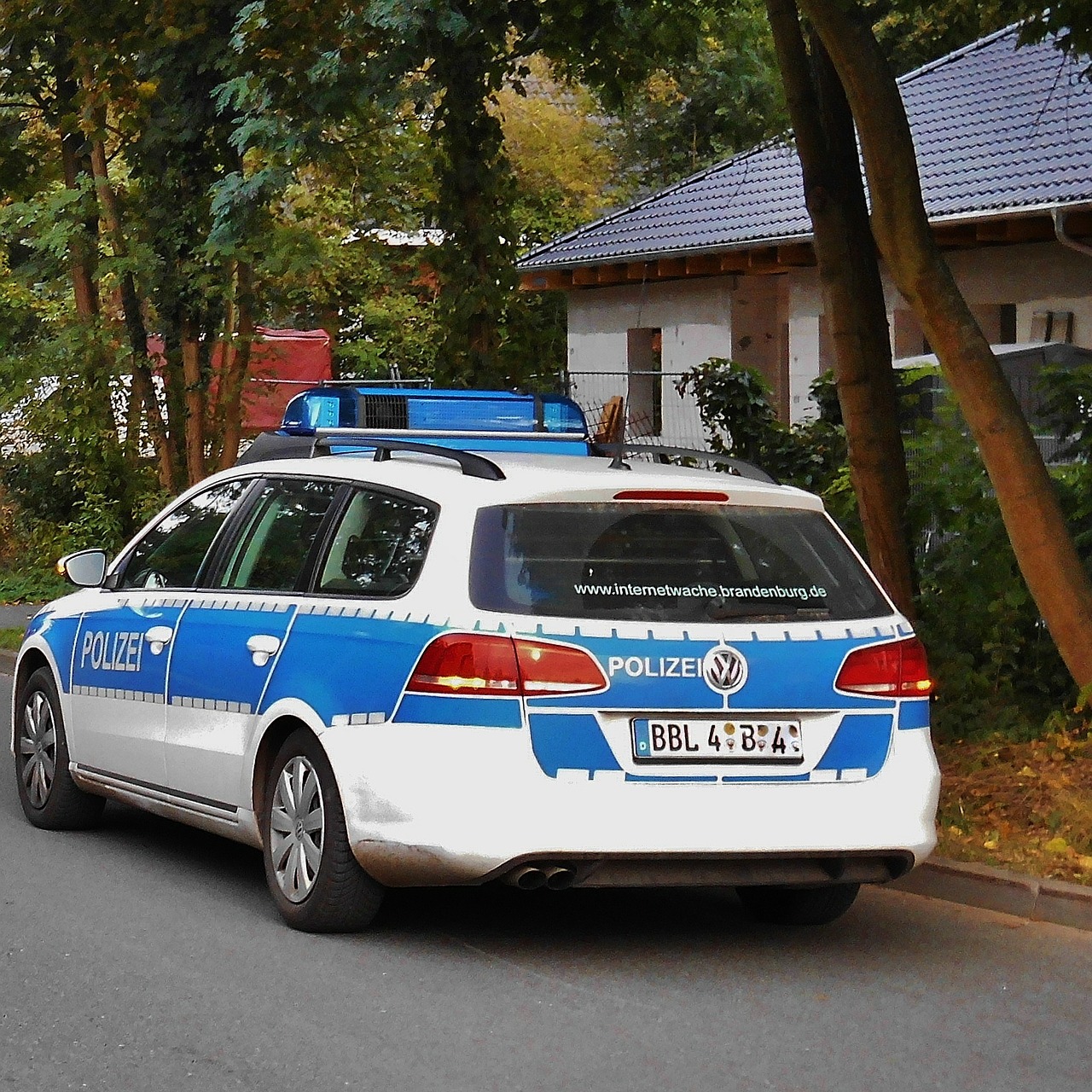 Policija, Transporto Priemonės, Brandenburg, Vokietija, Nemokamos Nuotraukos,  Nemokama Licenzija