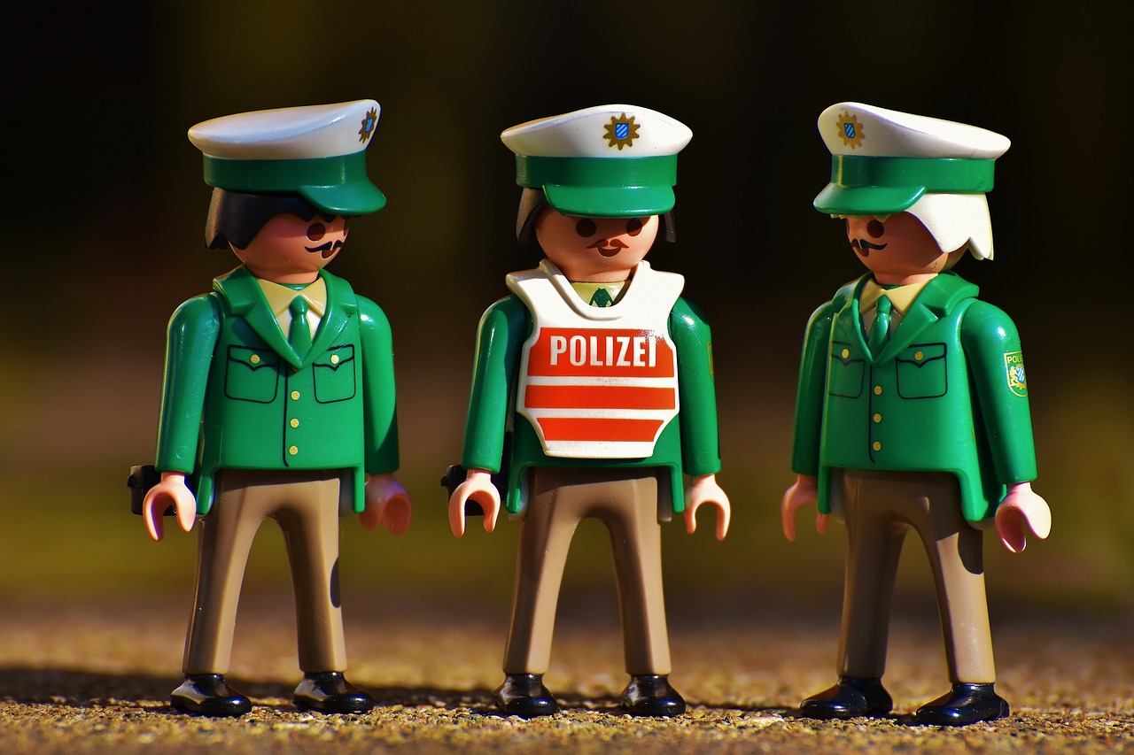 Policininkai, Senas, Playmobil, Žalias, Skaičiai, Juokinga, Nemokamos Nuotraukos,  Nemokama Licenzija